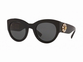 Hot Picks Today Versace Ve4353Bm 531487 Sunglasses -Grey-Black And Black