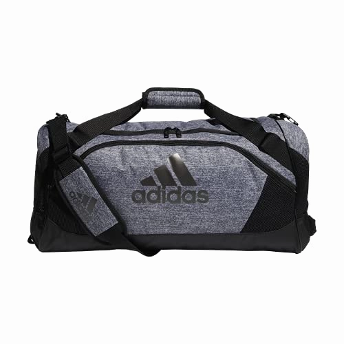 Shop Hot Deals Adidas Team Issue Ii Medium Duffel Bag, Onix Jersey, One Size