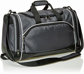 Amazonbasics Sports Duffel - Medium, Graphite Grab It Before Gone Shop the Savings