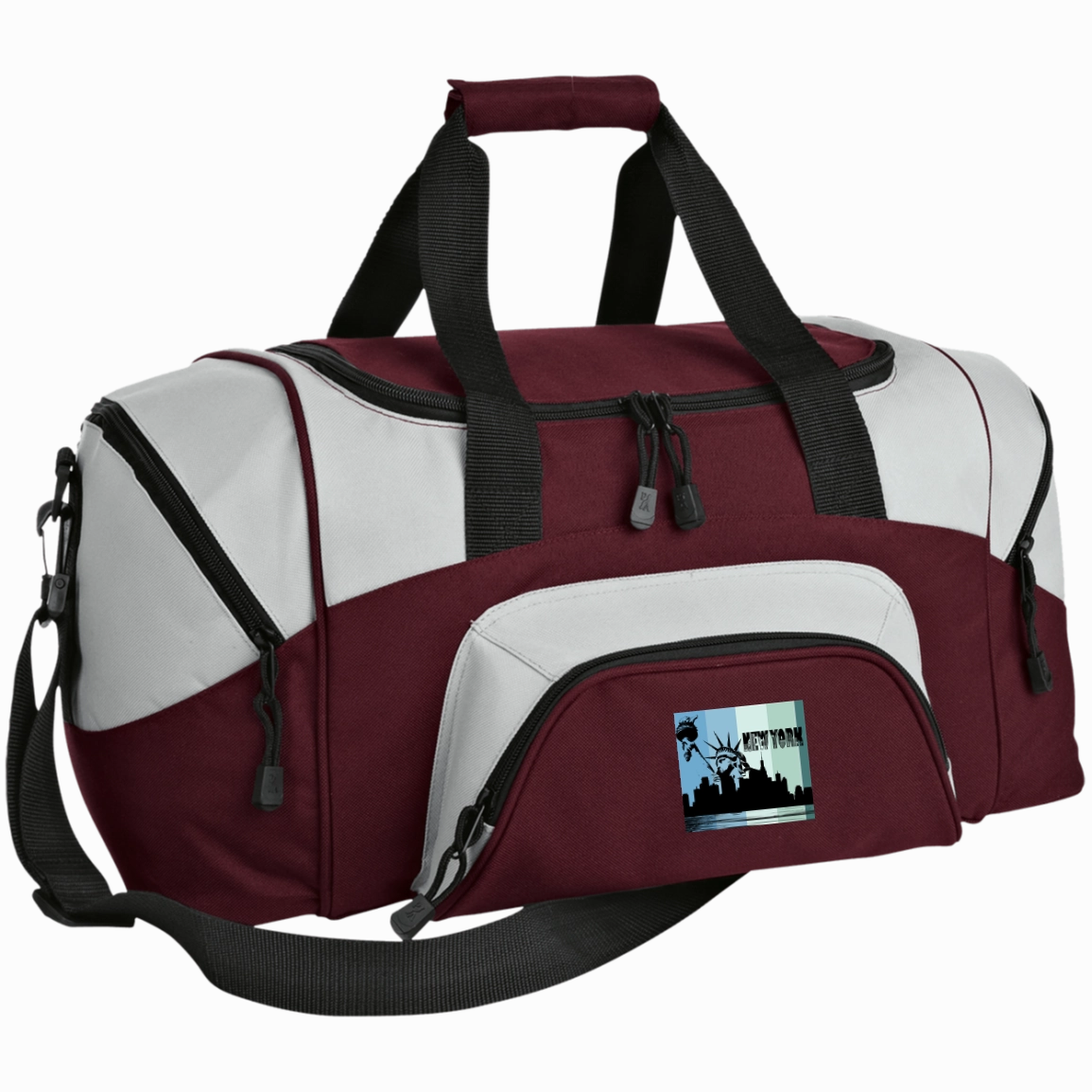 Flash Discount Today Limited Stock Hot Deal New York New York - Travel Experts Colorblock Sport Duffel Bag