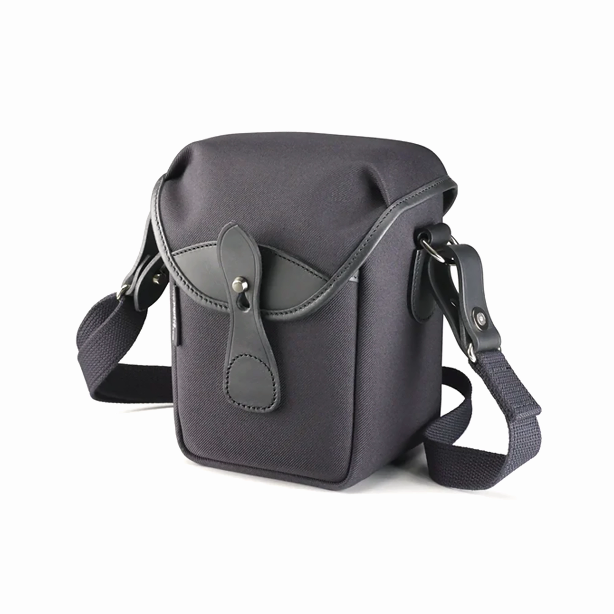 Billingham 72 Camera Bag, 1L - Black Fibrenyte / Black Leather (Olive Lining) Trending Deals Today