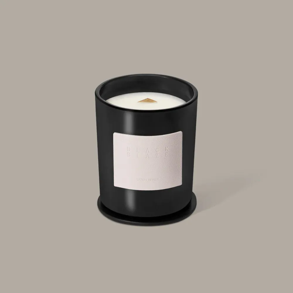 BLACK BLAZE Scented Home Candle, Bush Walk