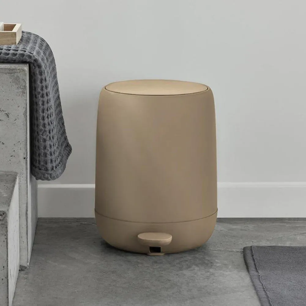 BLOMUS Sono Pedal Bin, H30cm, L, Tan