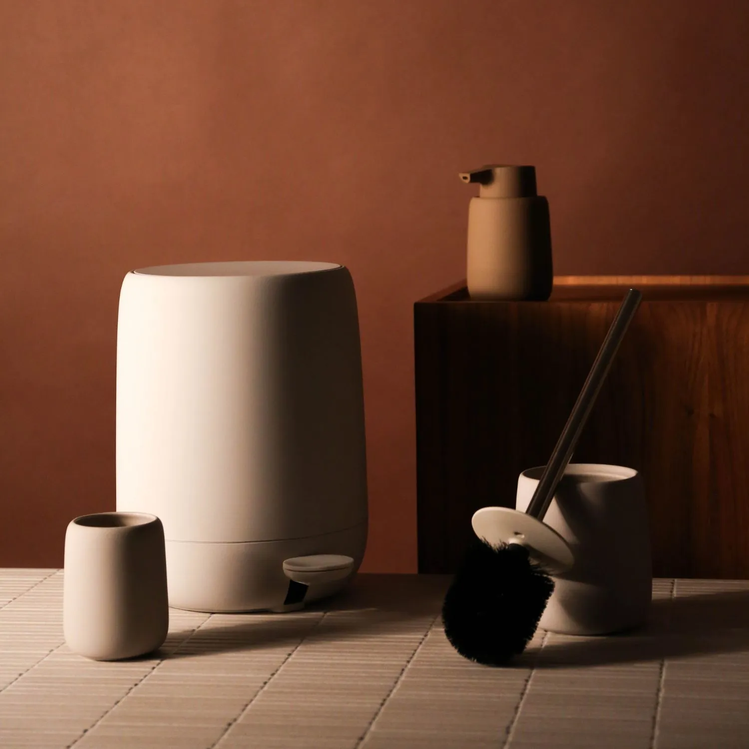 BLOMUS Sono Toilet Brush, H39cm, Moonbeam