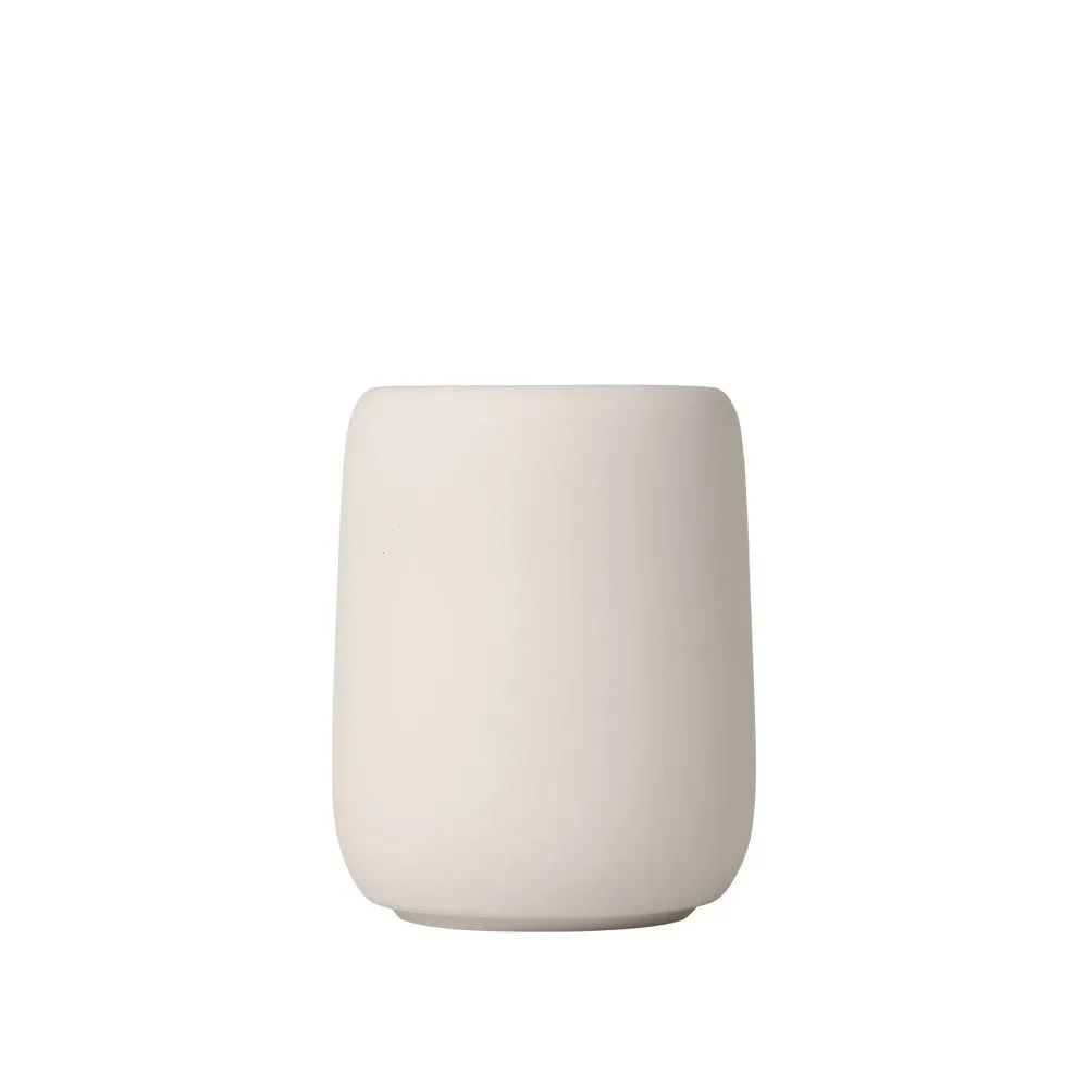 BLOMUS Sono Tumbler/Toothbrush Holder, H10.7cm, Moonbeam