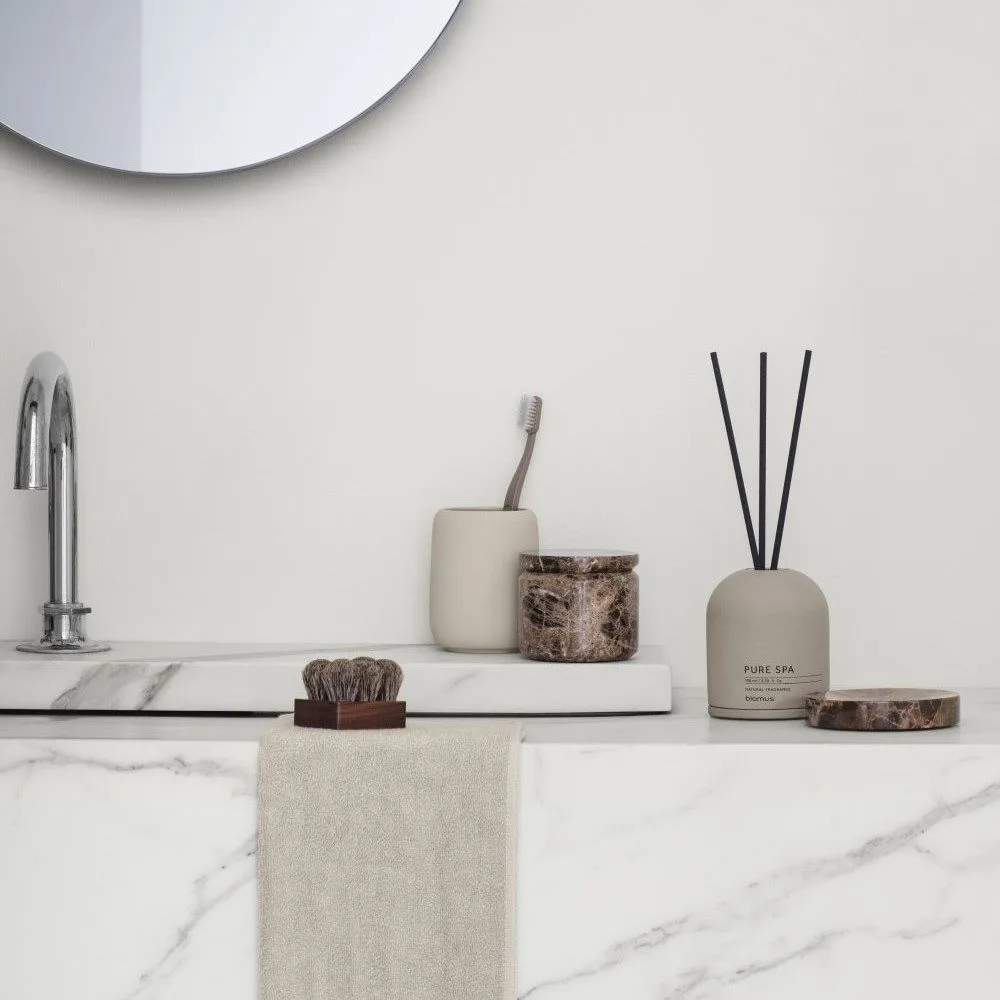 BLOMUS Sono Tumbler/Toothbrush Holder, H10.7cm, Moonbeam