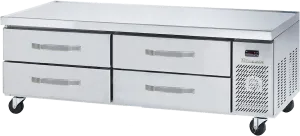 Blue Air - BACB74M-HC, 4 Drawers Chef Base 74",Marine Edge, R-290 Refrigerant