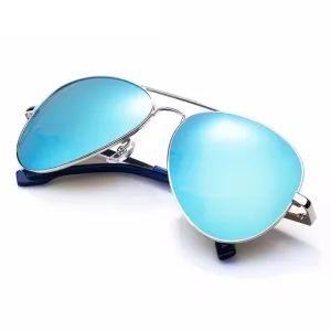 Shop Todays Picks Daily Hot Deal Blue Fashion Metal Pilot/Aviator Sunglasses For Men Summer Trend Fashion 2017