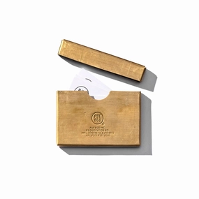 Brass Card Case Big Savings Event Dont Wait Save Today