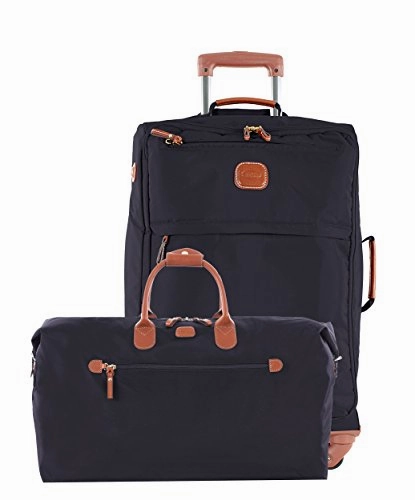 Grab Your Deal Today Bric'S X Travel 21 International Carry On Spinner And Deluxe Weekender Duffel Set (Navy W/ Deluxe