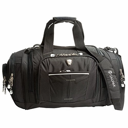 Weekend Flash Offer Calpak Silver Lake Solid 22-Inch Carry-On Duffel Bag, Black, One Size