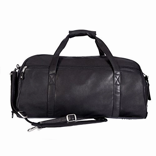 Save Today Only Gift Sale Event Canyon Outback Marble Canyon 23-Inch Leather Sport Duffel, Black, One Size
