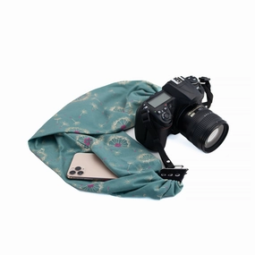 Special Offer Inside Capturing Couture Pocket Scarf Camera Strap - Dandelion