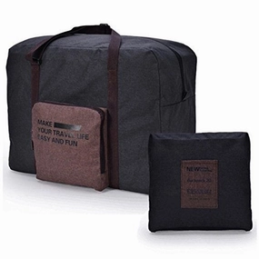 Last Chance Offer Todays Special Savings Caremore Unisex'S Lightweight Foldable Waterproof Duffel Travel Bag Luggage Bag Large Capacity Brown