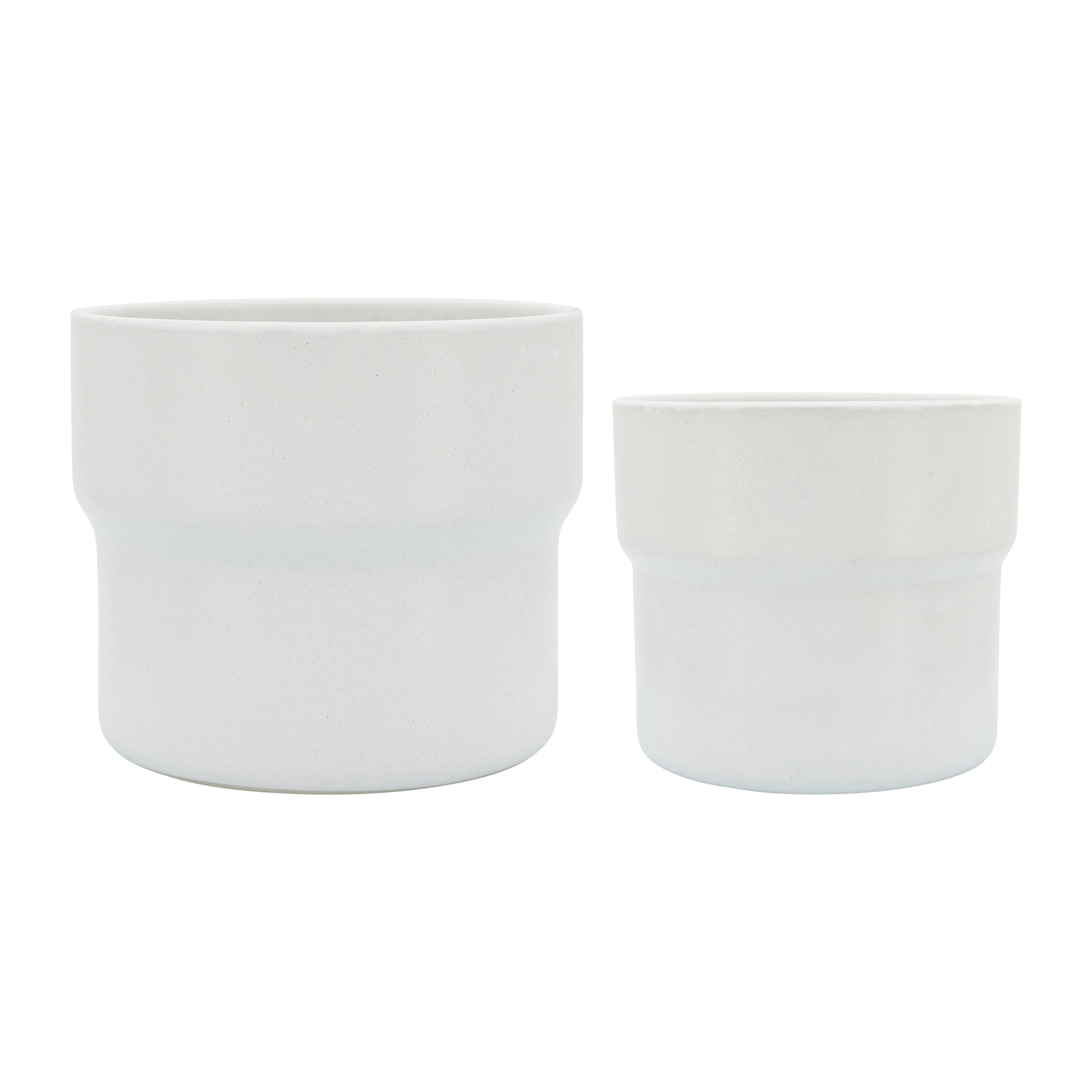 CER, S/3 7/9/10"D MUSHROOM PLANTERS, W