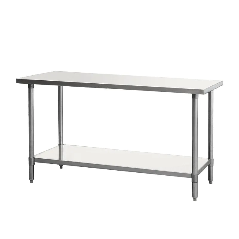 Chef AAA - 22067, Commercial 60" Work Table 60" x 24" x 34" Stainless Steel NSF