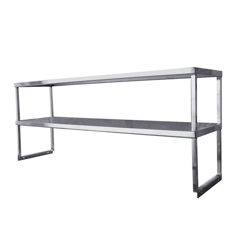 Chef AAA - DS1236, Commercial Double Over Shelf Stainless Steel Heavy Duty
