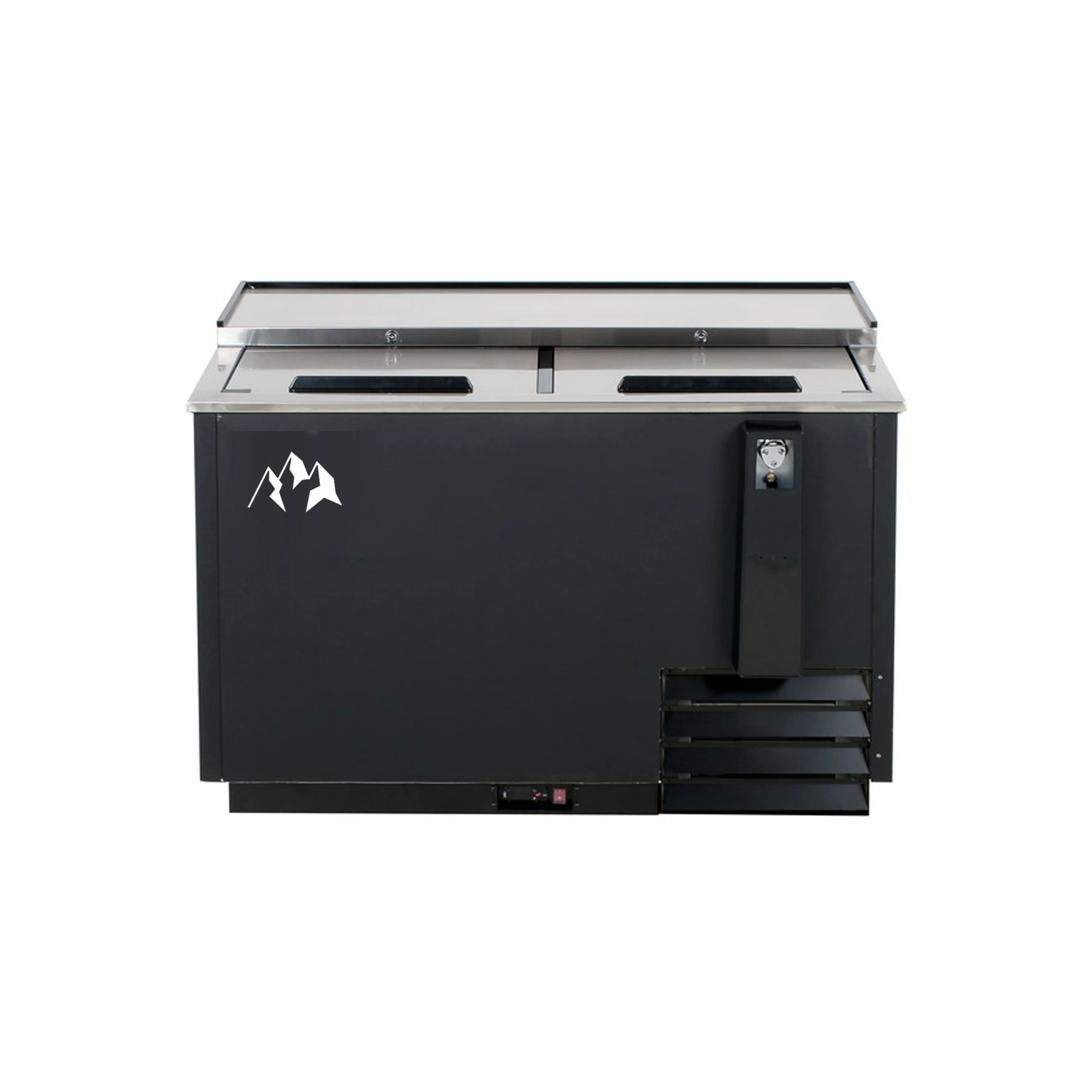 Chef AAA - HBB-50-HC, Commercial 50" Horizontal Bottle Cooler 16.5 cu.ft.