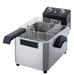 Chef AAA - TCF15E 15lb One Basket Electric Countertop Deep Fryer