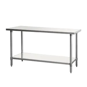 Chef AAA - TL3483, Commercial 48" Work Table 48" x 30" x 34" Stainless Steel NSF
