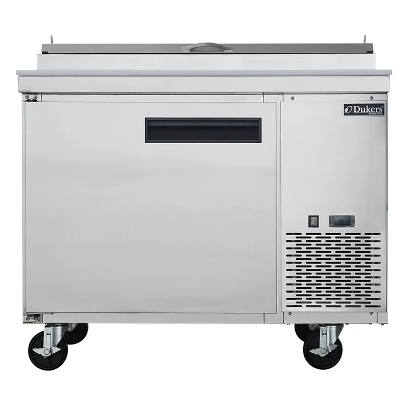 Chef AAA - TPP44-6-S1, Commercial 44" 6 pan Pizza Prep Table Refrigerator