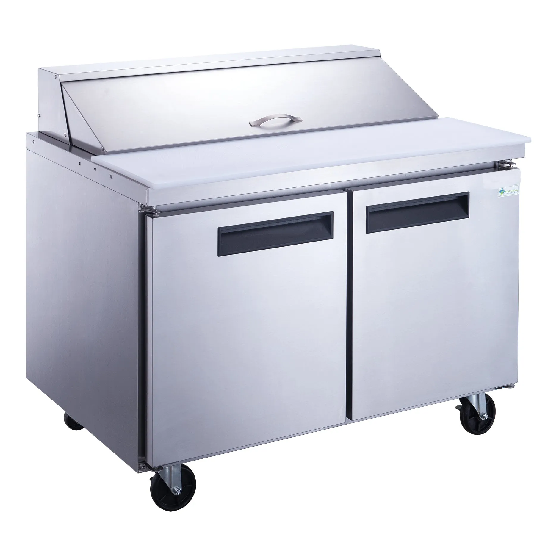 Chef AAA - TSP48 Commercial 48" 12 Pan Salad Sandwich Food Prep Table Refrigerator 11.4cu.ft.