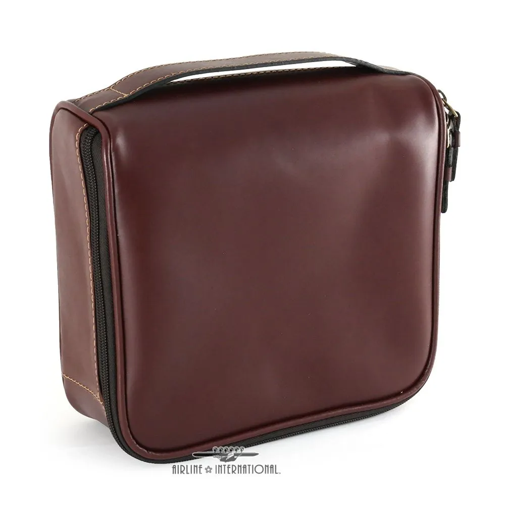 Chester Square Leather Toiletry Kit Trending Offer Today