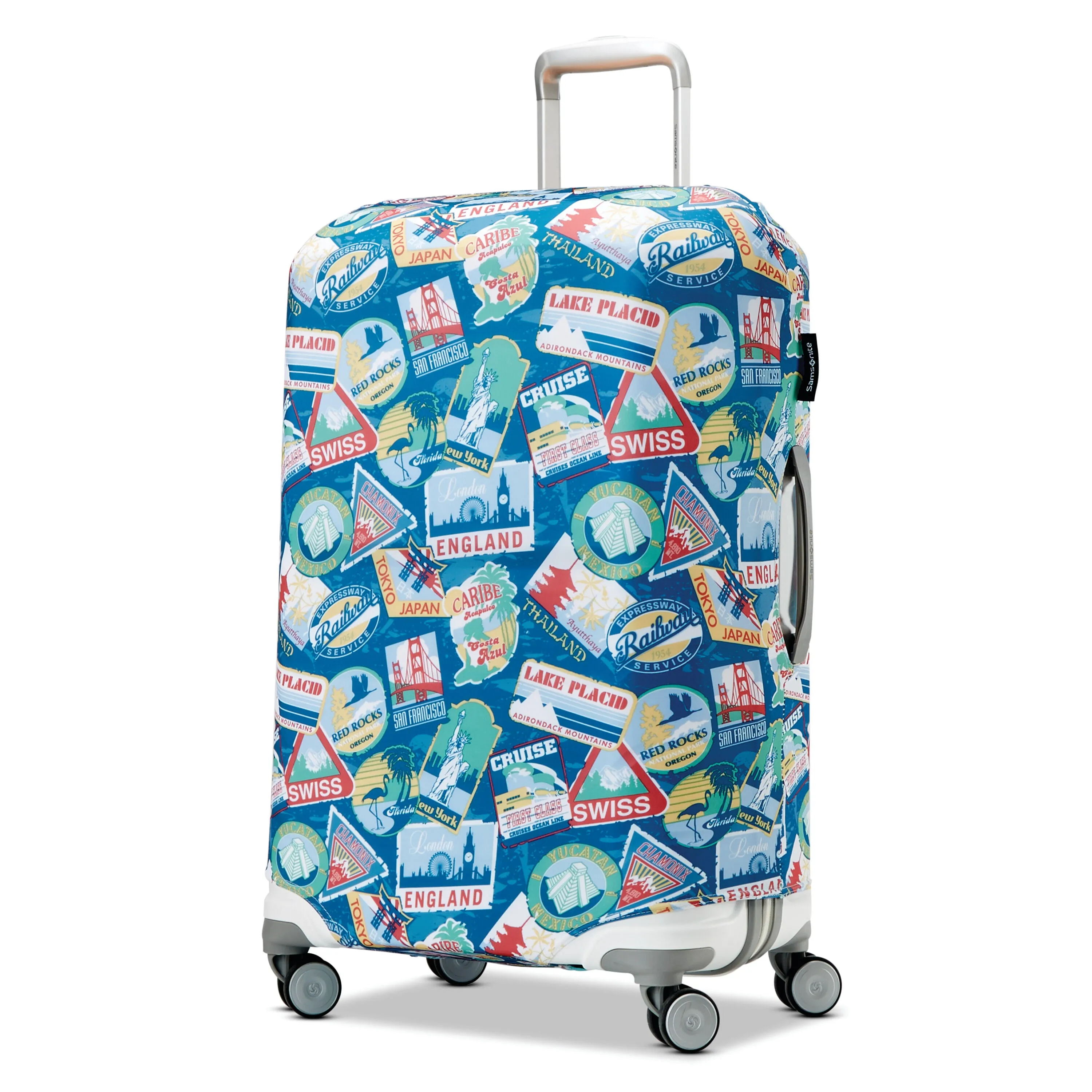 City Print Luggage Cover - Xl Limited Time Offer Trending Now Offer