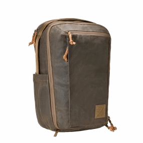 Todays Hot Savings Big Savings Today Civic Travel Bag 20L - Waxed Canvas