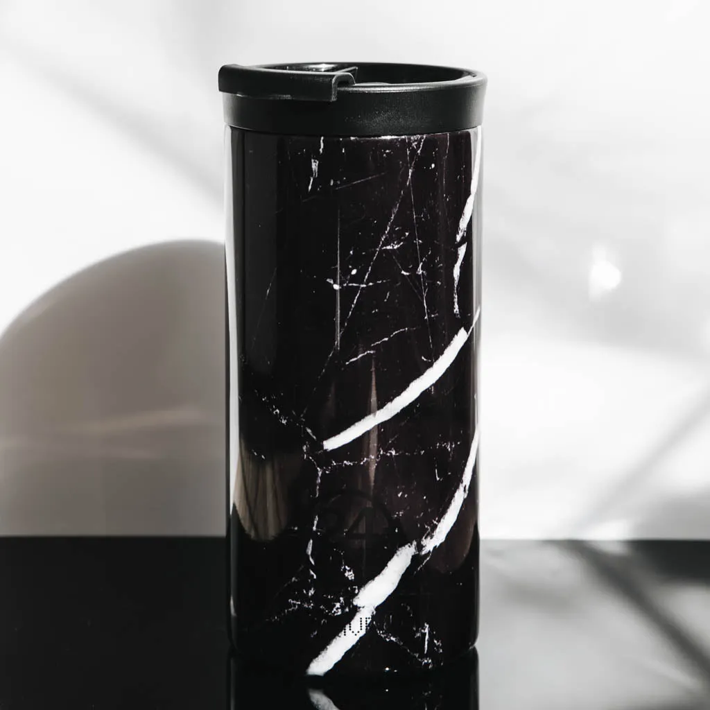 Trending Today Steal MustHave Deals Travel Tumbler 600Ml - Black Marble