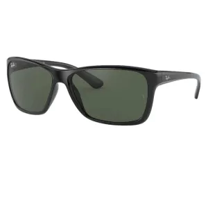 Ray-Ban Rb4331 601/71 61-16 Black Sunglasses- Nylon - Green Lenses Steal Todays Offer