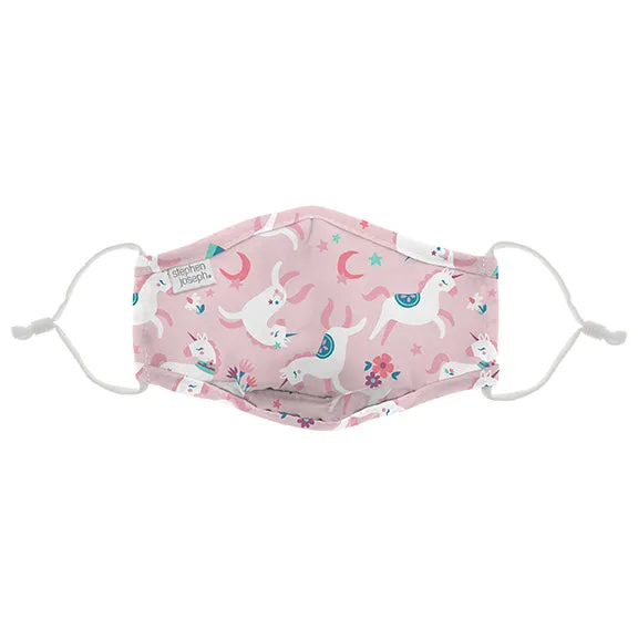 Exclusive Hot Pick Today Only Hot Pick Stephen Joseph Kids All Over Print Accessories  - Kid Sized Face Masks