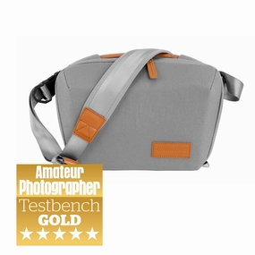 Veo City Cb29 : 6 Litre Cross Body Camera Bag - Grey Unmissable Deal Today