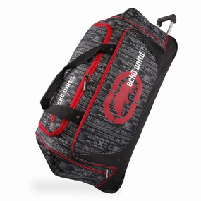 Ecko Unltd. 32" Steam Collection Rolling Duffel, Red MustHave Clearance