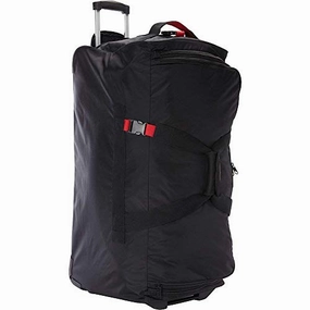 Shop Todays Picks A.Saks 31" Expandable Ballistic Nylon Trolley Duffel Bag In Black