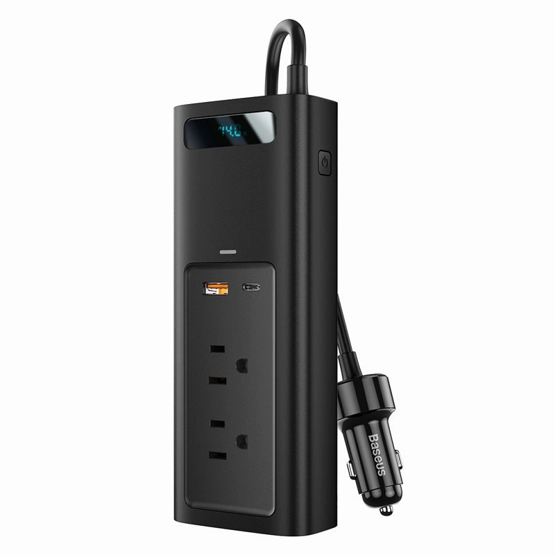 Baseus In-Car Inverter 150W (110V Us/Jp) Black (Crnbq-01) Todays Trending Deals