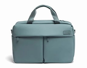 Limited Time Offer Lipault - Lost In Berlin Duffel 24 Hour Bag - Top Handle Shoulder Overnight Travel Weekender Luggage For Women - Pebble Blue