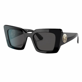 Burberry Daisy Be4344 300187 WomenS Sunglasses - Black Square Frame, Dark Grey Lenses Limited Time Hot Deal Special Deal Frenzy