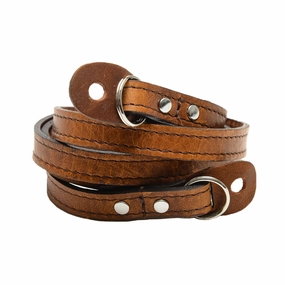 Instant Deal Today Clearance Event Today Ona Sevilla Leather Camera Strap, 40" - Antique Cognac