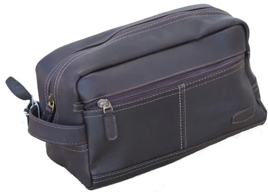 Colombian Leather Zip Shave Kit Exclusive Online Offer