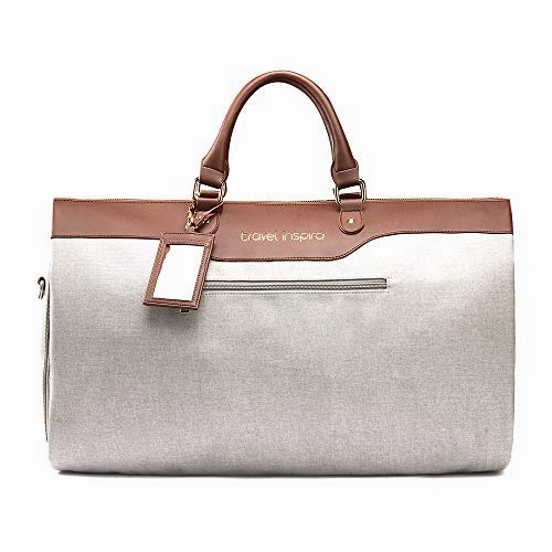 Steal the Deal Now Dont Miss Out Convertible Garment Bag With Shoulder Strap, Travel Weekender Overnight Carry On Garment Duffel Bag For Women With Shoes Compartment - 2 In 1 Hanging Suitcase Suit Travel Bags