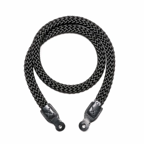 Cooph Braided Camera Strap With Split Ring, 49.2" (125Cm) - Black Mega Online Discount