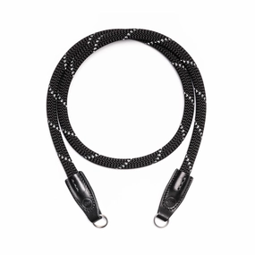 Cooph Rope Camera Strap With Split Ring, 39.4" (100Cm) - Black Reflective Best Deal Today