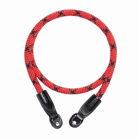 Last Chance Steal Cooph Rope Camera Strap With Split Ring, 45.3" (115Cm) - Duotone Red