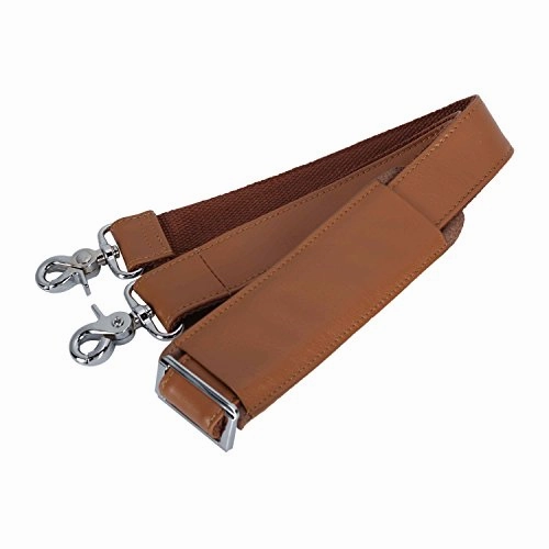 Online Exclusive Savings Online Exclusive Deal Baigio Leather Adjustable Padded Replacement Shoulder Strap For Bags, Briefcases, Duffels,