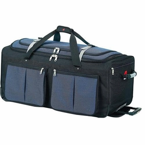 Hot Offer Inside Shop Todays Picks Athalon Luggage 29" 15-Pocket Duffel, Blue/Black