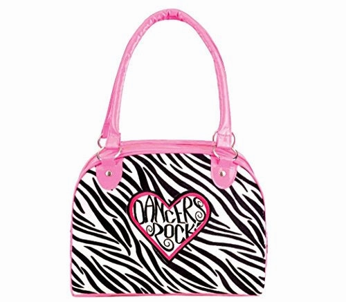 Trending Deals Today Dancers Rock Zebra Duffel (11.75" X 8.75" X 5.5")