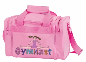 Clearance Event Today Limited Time Hot Deal Dansbagz Geena Gymnast Square Duffel Bag One Size Pink