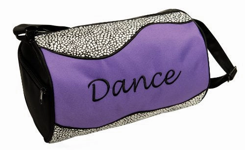 Dansbagz Silver Sizzle Duffel Bag One Size Purple Hot Pick Sale Limited Stock Hot Deal