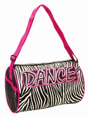 Dansbagz Zebra Dazzle Duffel Bag One Size Black Today Only Discount Alert Todays Steal